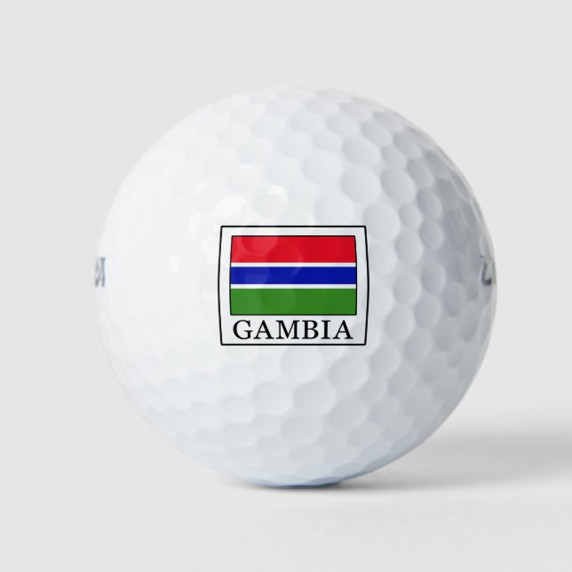 Gambia Golfball (Vorderseite)