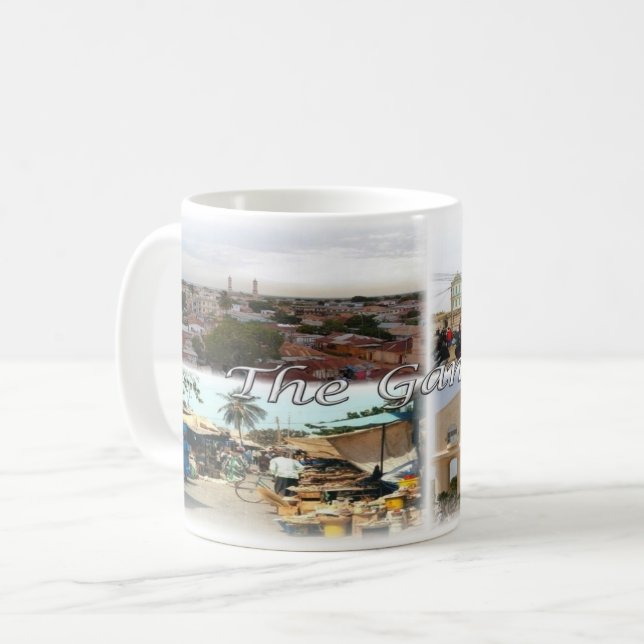 Gambia - kaffeetasse (Vorderseite Links)
