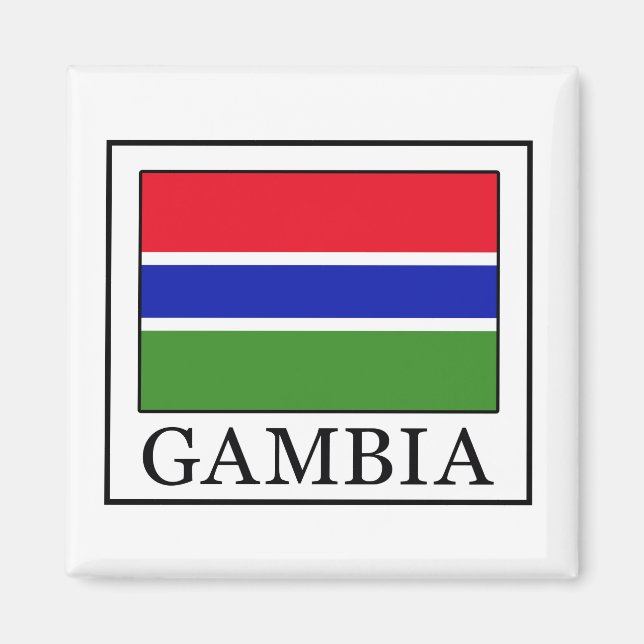 Gambia Magnet (Vorne)