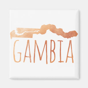 Gambia Magnet