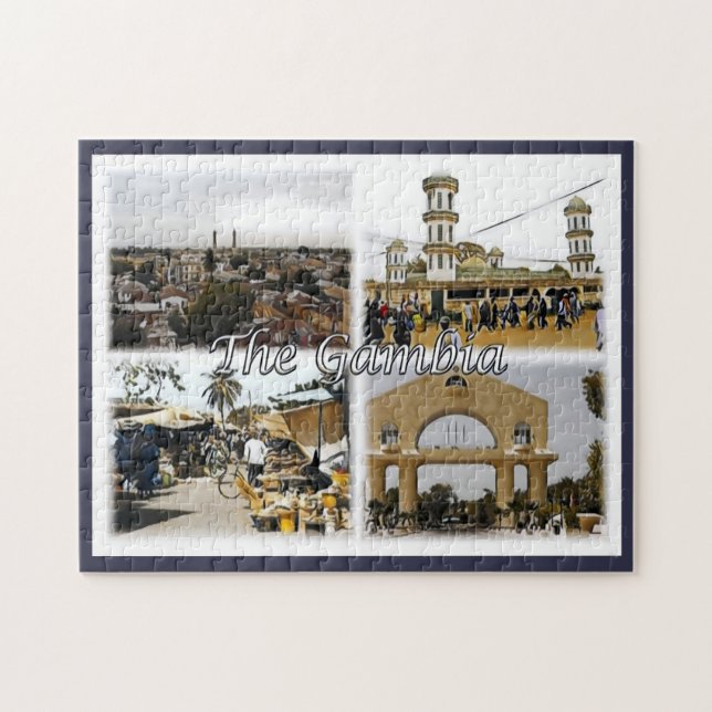 Gambia - Mosaik - (Horizontal)