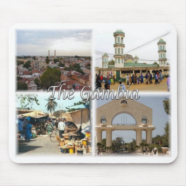 Gambia - mousepad (Vorne)