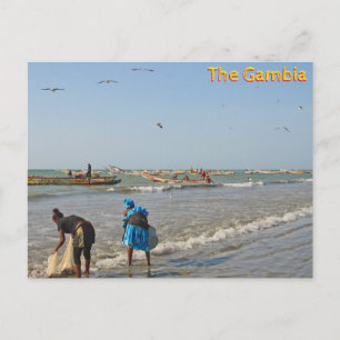 Gambia Postkarte