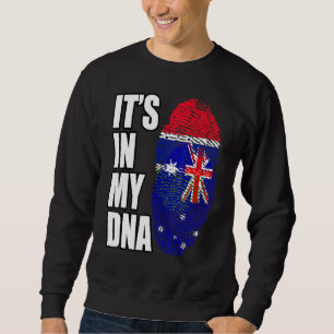 Gambian und australisches Mix-DNA-Flaggengebiet Sweatshirt