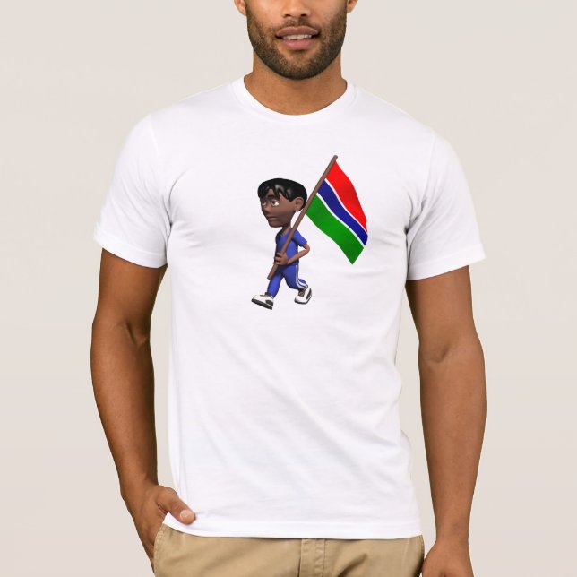 Gambischer Junge T-Shirt (Vorderseite)
