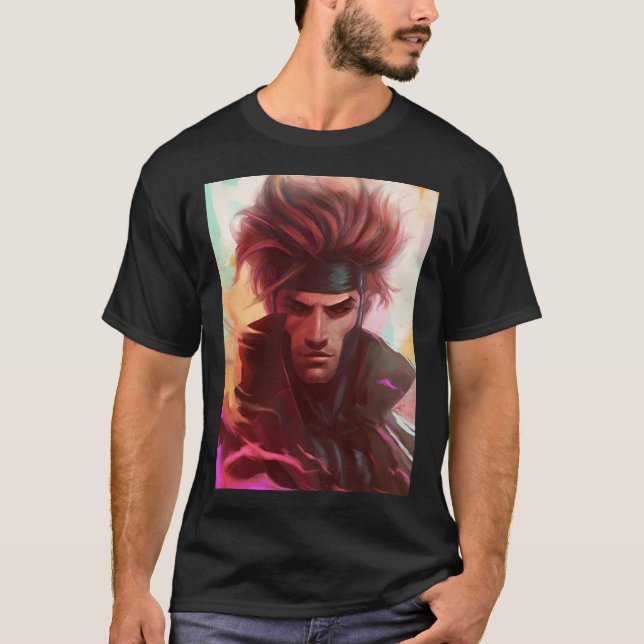 Gambit - Remy Lebeau T-Shirt (Vorderseite)