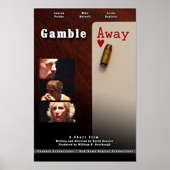 Gamble Away Poster (Vorne)