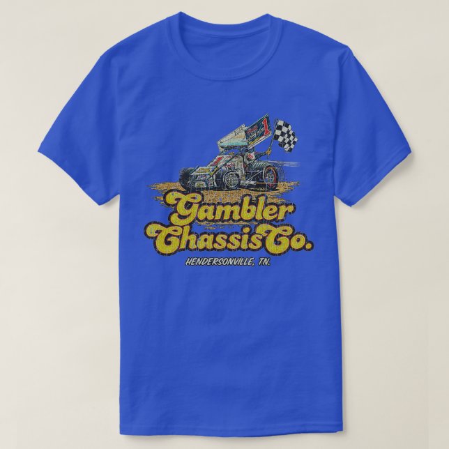 Gambler Chassis Co 1980 Classic TShirt (Design devant)