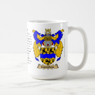 Gamboa nennen, der Ursprung, die Bedeutung und das Kaffeetasse