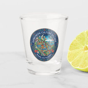 Gamcheon Kulturdorf Südkorea Schnapsglas