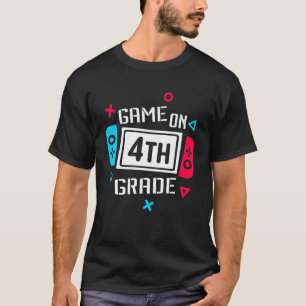 Game auf dem vierten Platz des Gamepad zurück zur T-Shirt