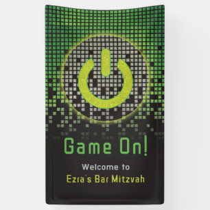 Game Bar Mitzvah Banner
