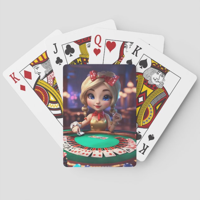 "Game Boy Casino: 3D Dice Delight" Spielkarten (Rückseite)