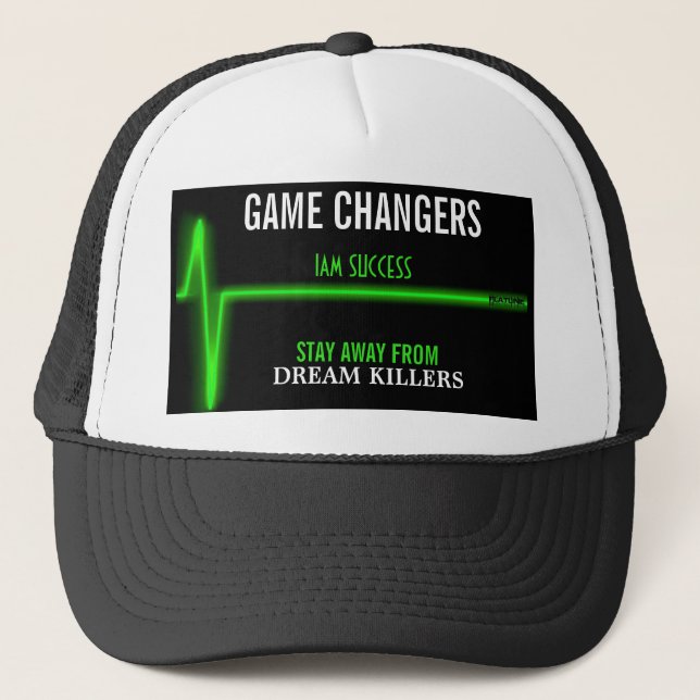 GAME CHANGERS TRUCKER HAT TRUCKERKAPPE (Vorderseite)