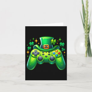 Game Controller St Patricks Day Gamer Irish Boys M Karte