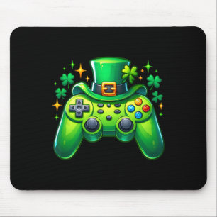 Game Controller St Patricks Day Gamer Irish Boys M Mousepad