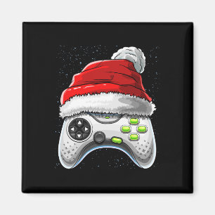 Game Controller Weihnachts-Weihnachtsmannmütze Gam Magnet