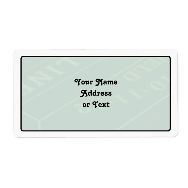 Game Craps Table Image (Vorne)