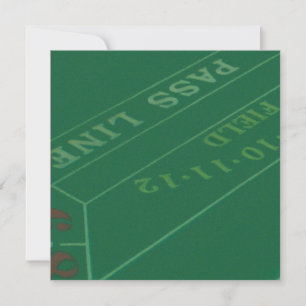 Game Craps Table Image Einladung
