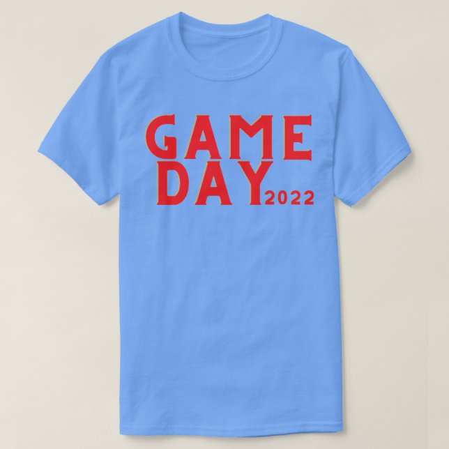 Game Day 2022 1 T-Shirt (Design vorne)