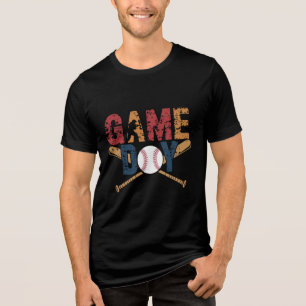 Game Day Baseball Graphic Tri-Blend Shirt