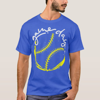 Game Day Baseball Life, Softball Life for Mom Boys T-Shirt