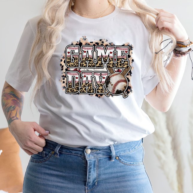 Game Day Baseball Shirt, Baseball T-Shirt (Von Creator hochgeladen)