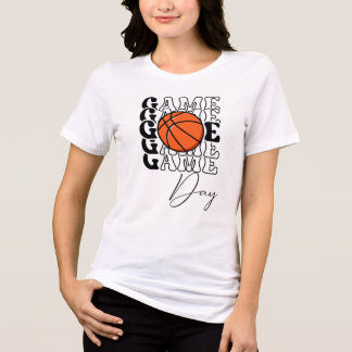 Game Day Basketball, Basketball-Geschenk für Liebh Tri-Blend Shirt