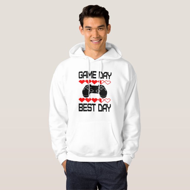 Game Day Best Day Sweatshirt (Vorne ganz)