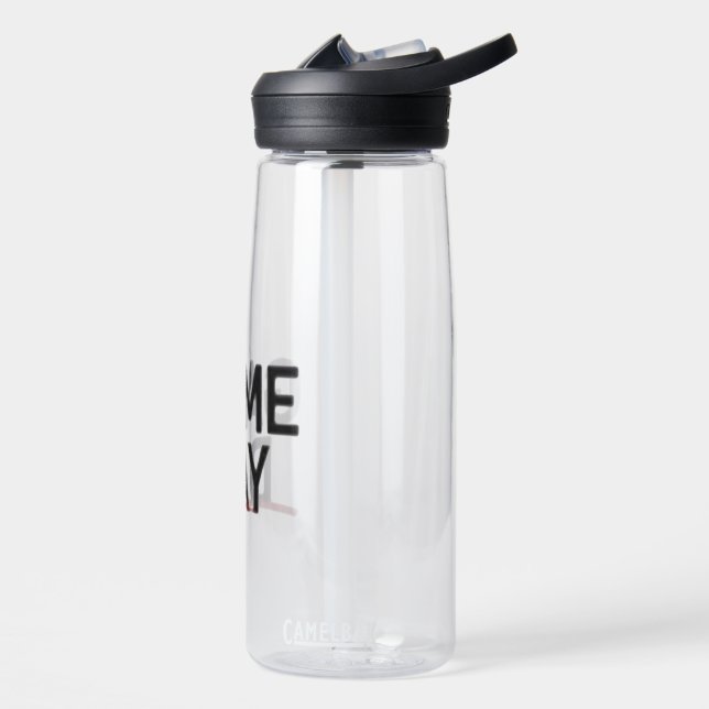 Game Day Bold Statement Design Trinkflasche (Links)