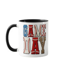 Game Day Coffee Mug – Football Watch Party Mug