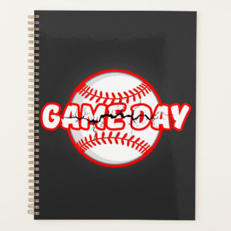 Game Day Cracked Baseball Sports Graphic