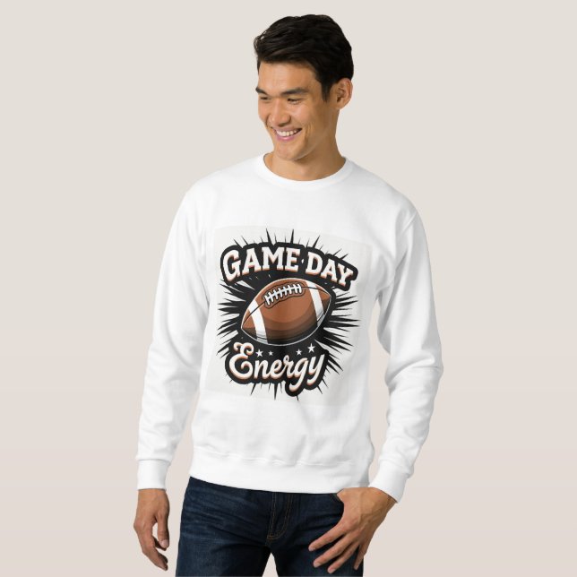Game Day Energy Football Sweatshirt (Vorne ganz)
