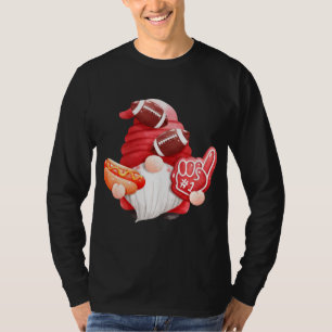 Game Day Football Gnome Mama Vater Schiedsrichter T-Shirt