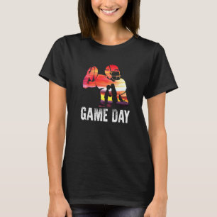 Game Day Football Saison Boys American Soccer Rugb T-Shirt