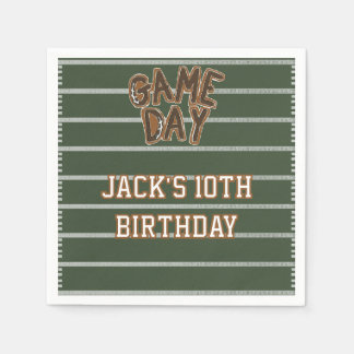 Game Day Football Serviette