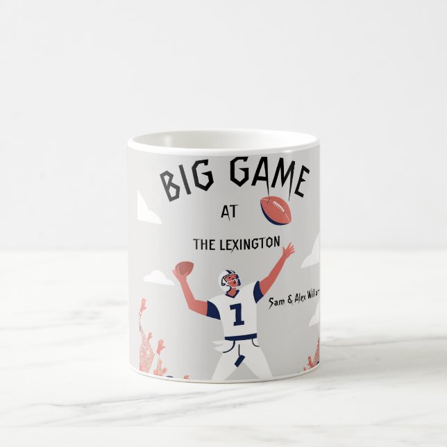 "Game Day Glory: Super Bowl Bash 2025" Kaffeetasse (Mittel)