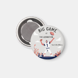 "Game Day Glory: Super Bowl Bash 2025" Magnet