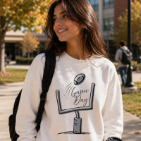 Game Day Goal Post Crewneck Pullover