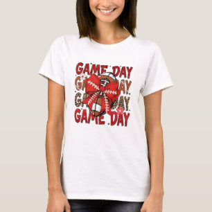 Game Day Red Fußballtrikot – Kräftig & Komfortabel T-Shirt