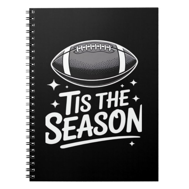 Game Day Support Football Notizblock (Vorderseite)