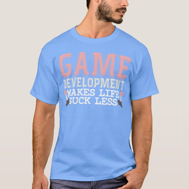 Game Dev Joke Programmer Coder Developer Gaming bo T-Shirt (Vorderseite)