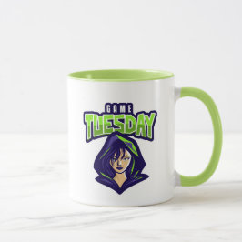 Game Dienstag ist an - in grün Tasse