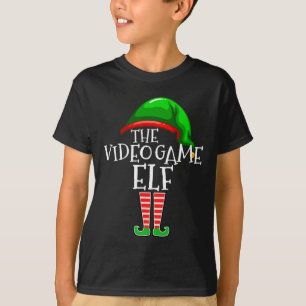 Game Elf Group Matching Familienweihnachtsspiel T-Shirt