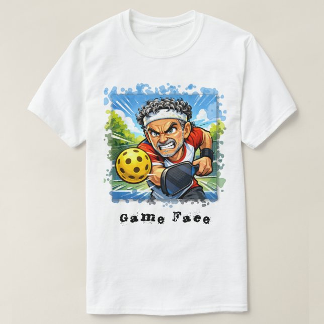 Game Face Pickleball T-shirt (Design vorne)