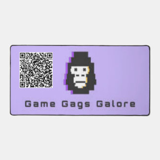 game gags galor Desk Mat Schreibtischunterlage
