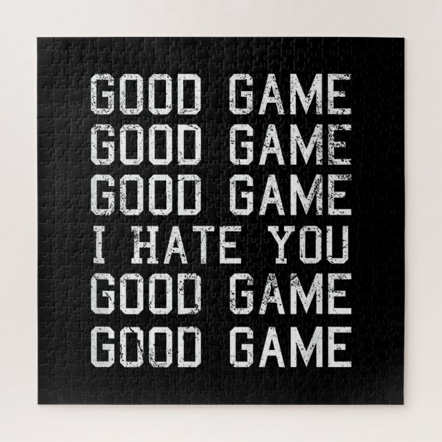 Game Game Game Ich hasse dich lustig (Vertikal)