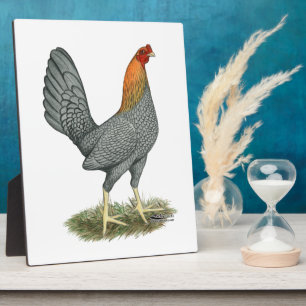 Game Hen Blue Red Fotoplatte