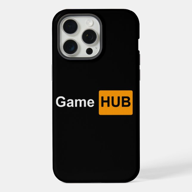 Game Hub iPhone 15 Pro Max Hülle (Rückseite)