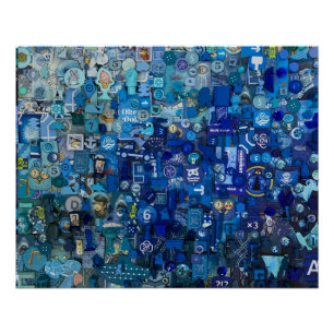 Game-Komponenten Poster